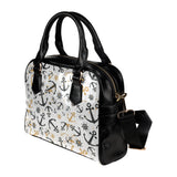 Anchors Rudders pattern Shoulder Handbag