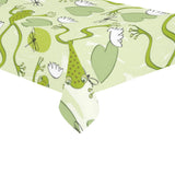 Cute frog dragonfly pattern Tablecloth