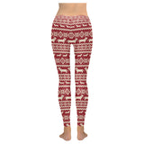 Dachshund Nordic pattern Women's Legging Fulfilled In US