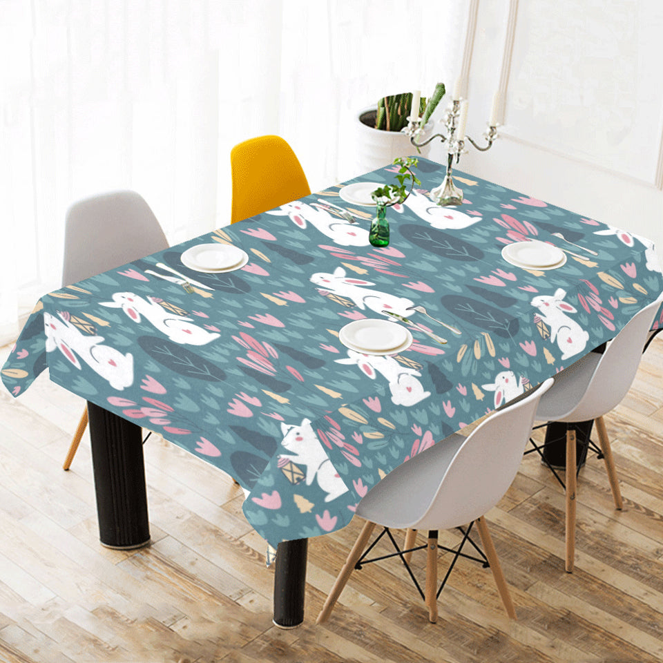Cute rabbit pattern Tablecloth