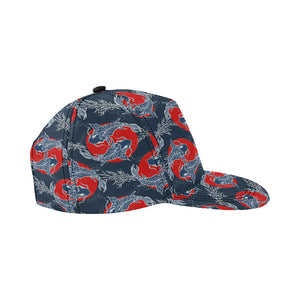 Fancy Carps hand drawn japanese art All Over Print Snapback Cap