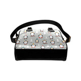 Cute Penguin christmas pattern Shoulder Handbag