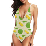 Durian pattern Women's One-Piece Swimsuit