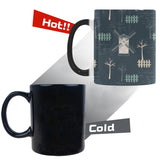 windmill tree pattern Morphing Mug Heat Changing Mug