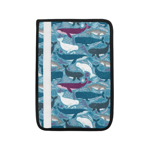 Whale design pattern Car Seat Belt Cover
