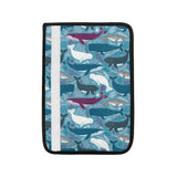 Whale design pattern Car Seat Belt Cover