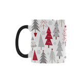 Cute Christmas tree pattern Morphing Mug Heat Changing Mug
