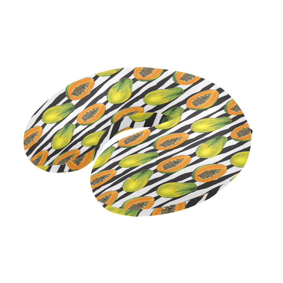 papaya design pattern U-Shaped Travel Neck Pillow