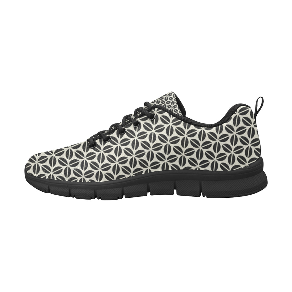 Coffee bean abstract modern pattern Men's Sneaker Shoes
