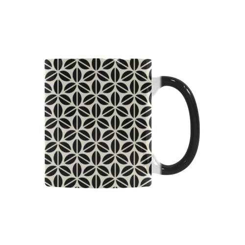 Coffee bean abstract modern pattern Morphing Mug Heat Changing Mug