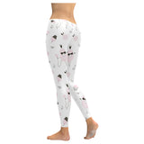Poodle dog rose cake pattern Women's Legging Fulfilled In US