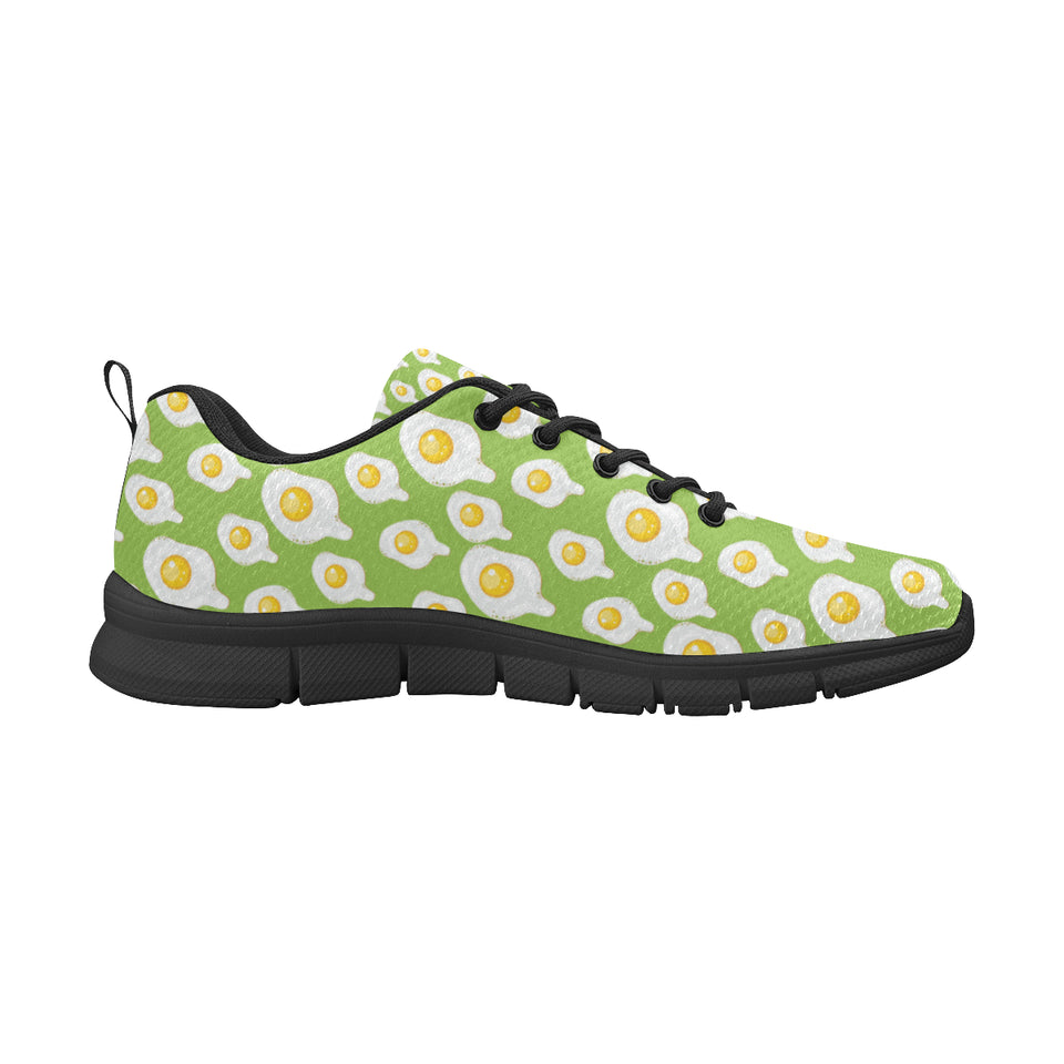 Fried Eggs Pattern Print Design 01 Women's Sneaker Shoes