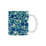 blueberry design pattern Classical White Mug (Fulfilled In US)