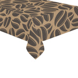Coffee bean on brown background Tablecloth
