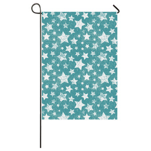 Vintage star pattern House Flag Garden Flag