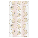 cute owl leaf Bath Towel