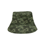 Digital Green camouflage pattern Unisex Bucket Hat