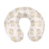 cute owl leaf U-Shaped Travel Neck Pillow