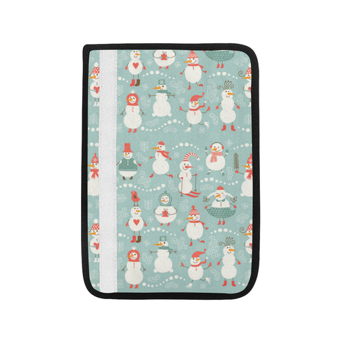 Cute snowman pattern Car Seat Belt Cover