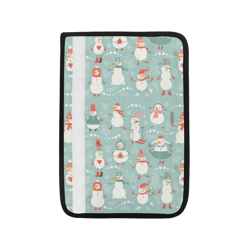 Cute snowman pattern Car Seat Belt Cover