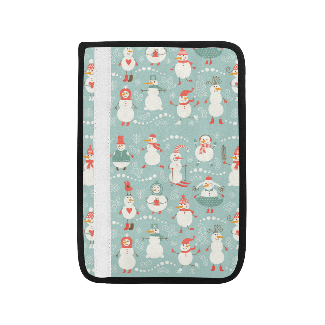 Cute snowman pattern Car Seat Belt Cover