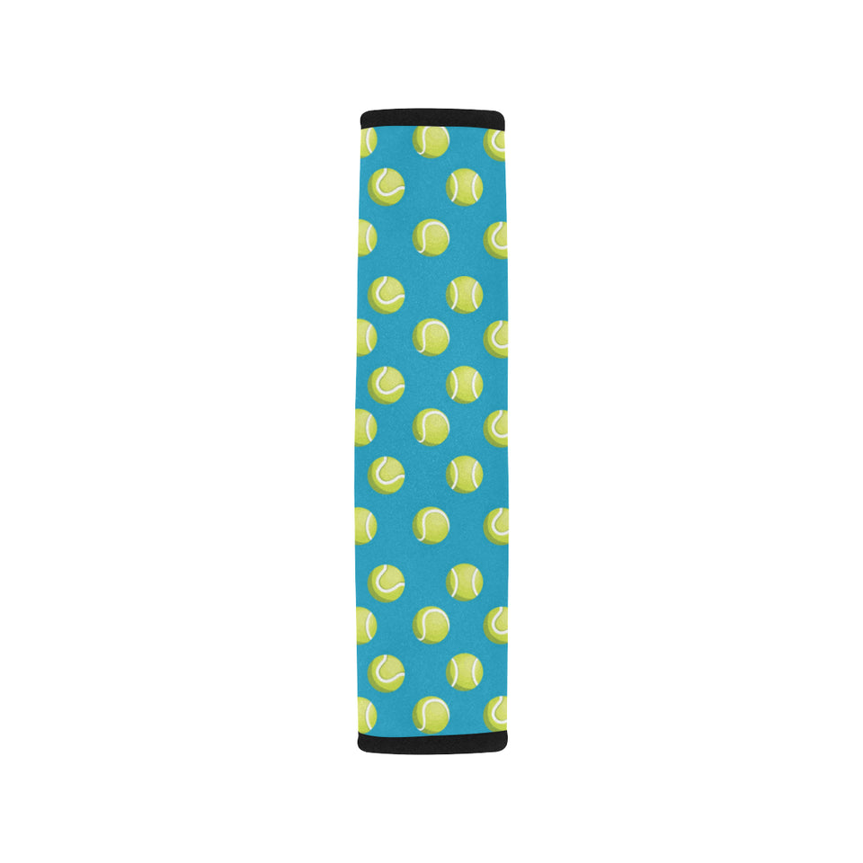 Tennis Pattern Print Design 05 Car Seat Belt Cover