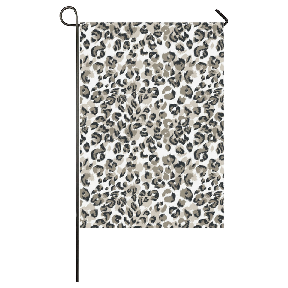 Leopard skin print pattern House Flag Garden Flag