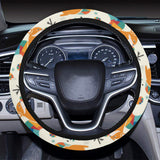 Squirrel Pattern Print Design 04 Car Steering Wheel Cover