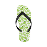 Lime design pattern Unisex Flip Flops