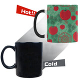 Tomato design pattern Morphing Mug Heat Changing Mug
