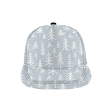 Christmas tree winter forest pattern All Over Print Snapback Cap