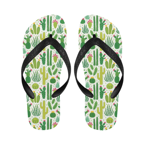 Cactus pattern copy Unisex Flip Flops