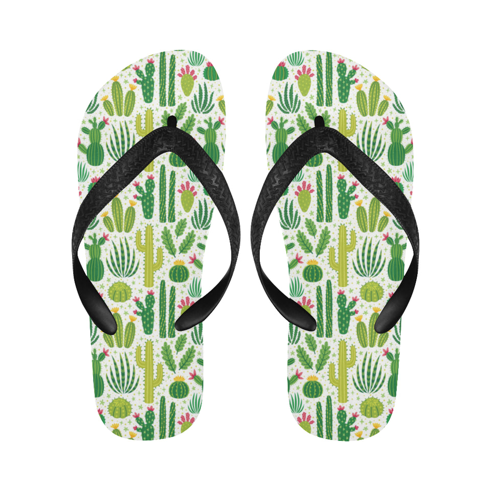 Cactus pattern copy Unisex Flip Flops