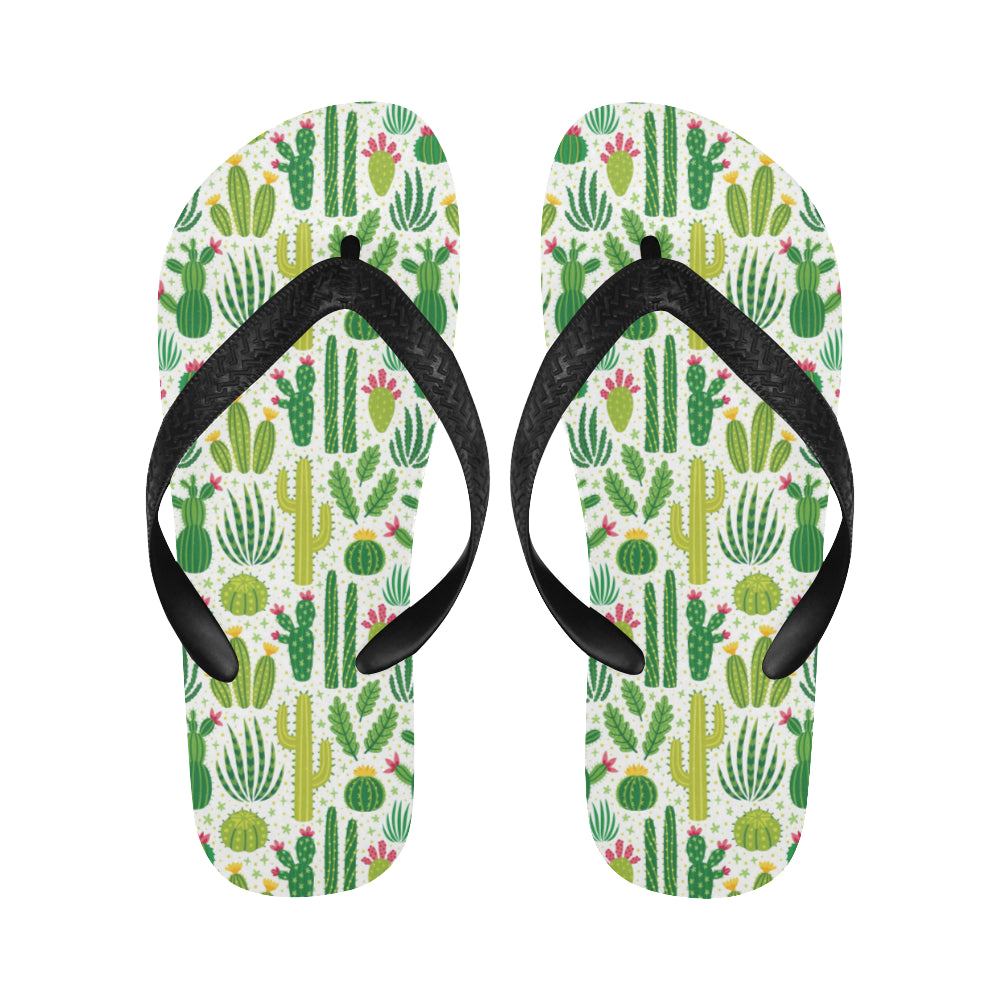 Cactus pattern copy Unisex Flip Flops