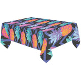 Pineapples pattern zigzag background Tablecloth