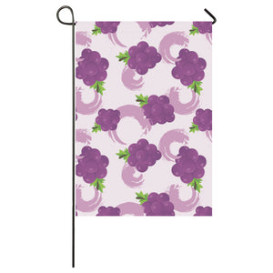 Cute Grape pattern House Flag Garden Flag