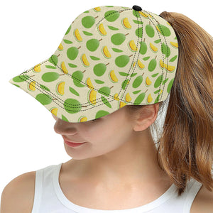 Durian pattern All Over Print Snapback Cap