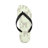 Little young goat pattern Unisex Flip Flops