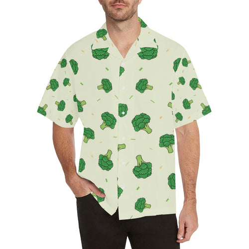 Broccoli pattern Men's All Over Print Hawaiian Shirt