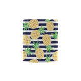 Pineapples pattern striped background Morphing Mug Heat Changing Mug