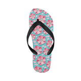 3D sakura cherry blossom pattern Unisex Flip Flops
