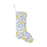 Duck Toy Pattern Print Design 01 Christmas Stocking