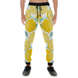 lemon design pattern Unisex Casual Sweatpants