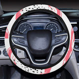 Hand drawn dragon fruit Car Steering Wheel Cover