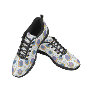 Snail Pattern Print Design 05 Men's Breathable Sneakers ( Model 055)