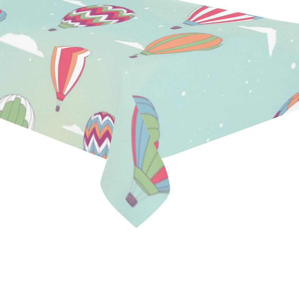 Hot Air Balloon design Pattern Tablecloth