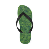 Crocodile Skin Printed Unisex Flip Flops