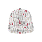 Cute Christmas tree pattern All Over Print Snapback Cap