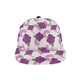 Cute Grape pattern All Over Print Snapback Cap