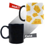 Cheese slice pattern Morphing Mug Heat Changing Mug